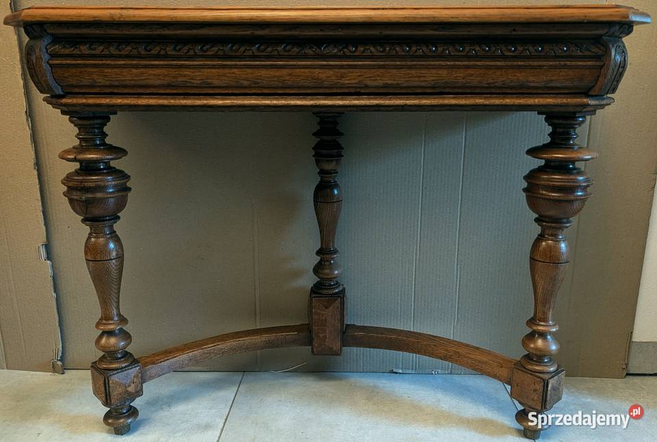 Piękna dębowa konsola eklektycznasklep Dąbrowa Meble śląskie Dąbrowa Górnicza