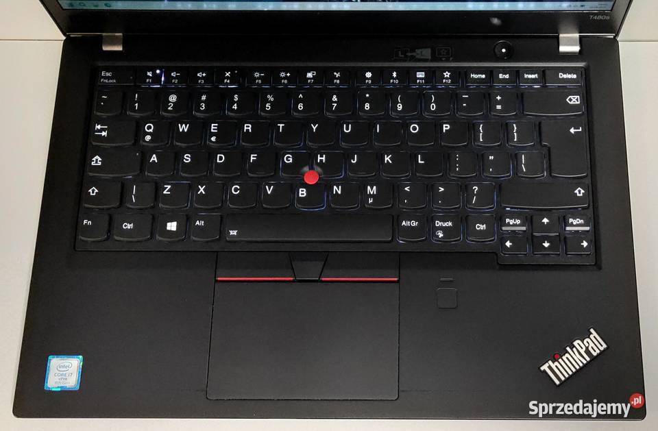 Laptop Lenovo ThinkPad T480s Intel i78650u 8GBD4 lubelskie Lublin
