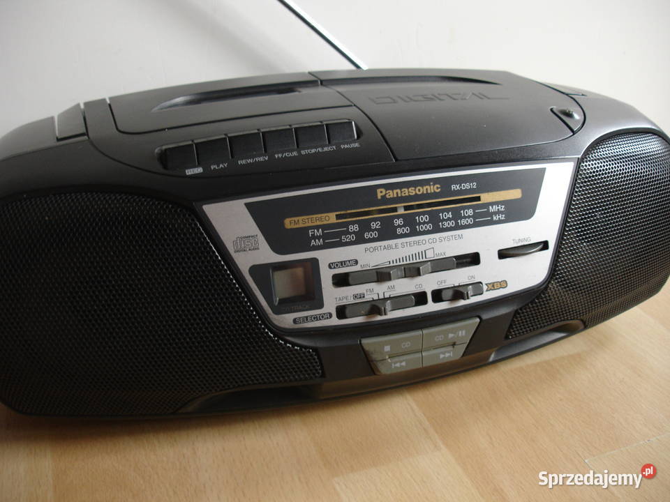 Radiomagnetofon PANASONIC RXDS12 Zielona Góra