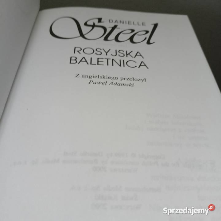Steel romanse Baletnica księgarnia Warszawa