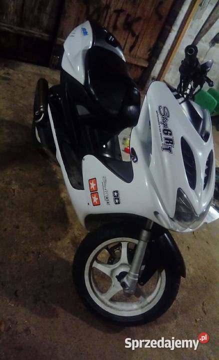 Yamaha Aerox 100cc zarejestrowany na 50cc lubelskie Milanów