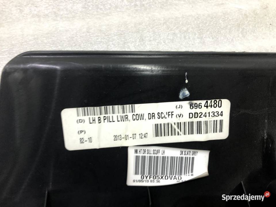 OSŁONA PROGU LEWA JEEP COMPASS I LIFT osobowe