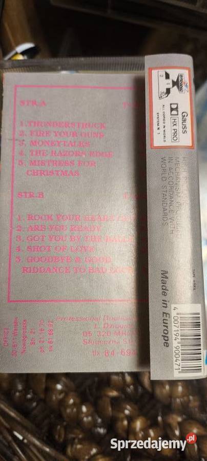 ACDC The Razors Edge rzadkość Bravo 1990 śląskie Gliwice