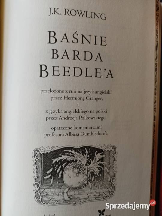 Baśnie barda książki prezenty Warszawa