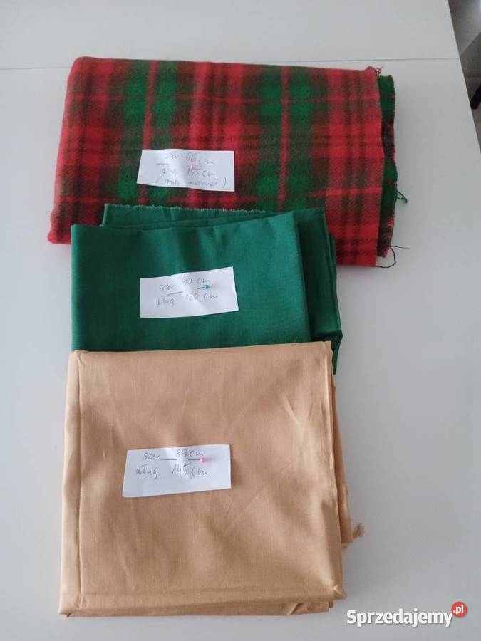 Tkaniny z czasów PRLu śląskie Mysłowice