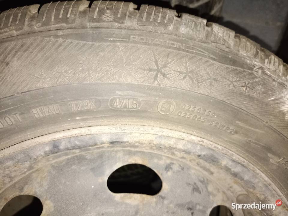 Koła zimowe 15 18565 R15 4x108 ET20 Wodzisław Śląski