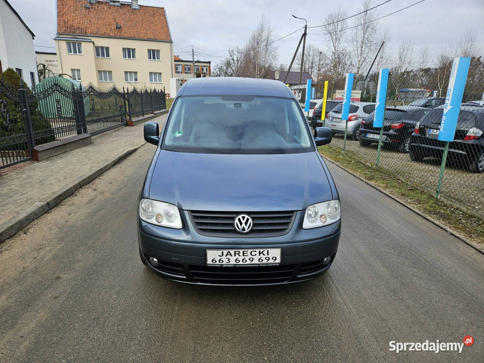 Volkswagen Caddy Opłacony Zdrowy Zadbany Kisielice