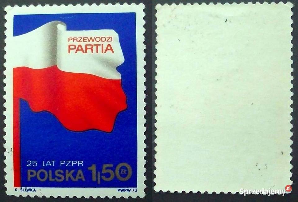 Znaczki polskie 1973 kasowane łódzkie Leźnica Wielka-Osiedle sprzedam