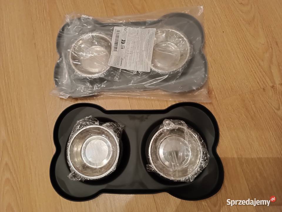 2 x podwójna miska antypoślizgowa psakota NOWA Szczyrk
