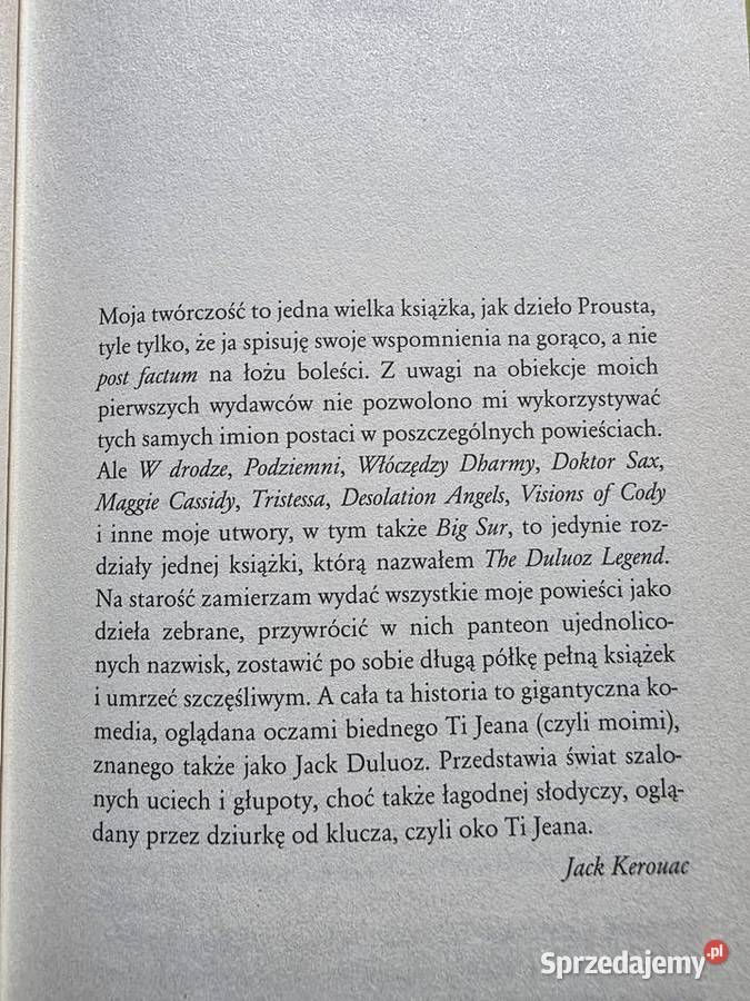 Jack Kerouac Big Sur