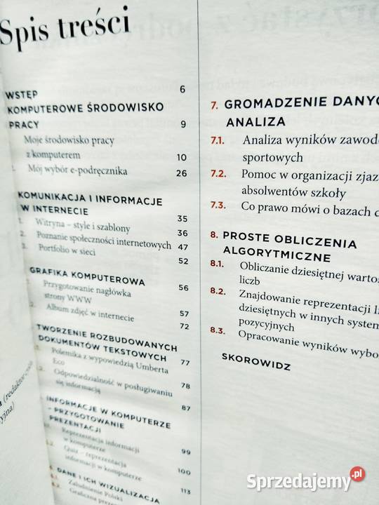Informatyka to podstawa podręcznik używane Antykwariat Warszawa