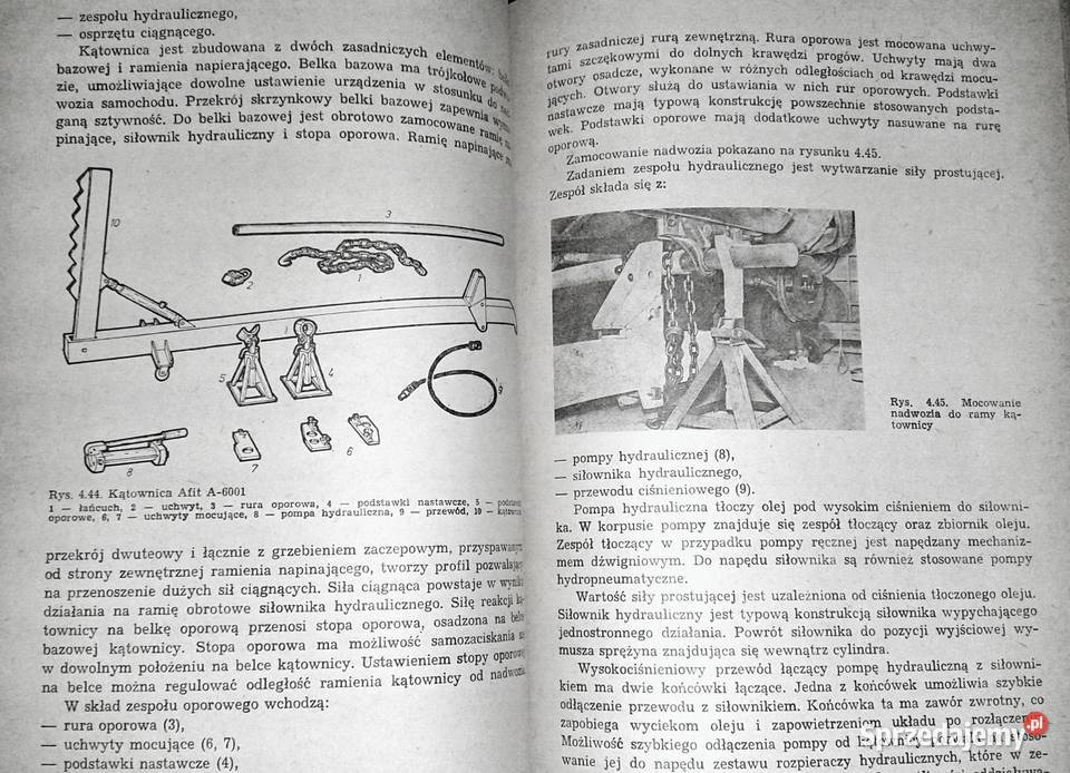 Nowe metody napraw nadwozi samochodów osobowych Rok wydania 1987 lubelskie Chełm