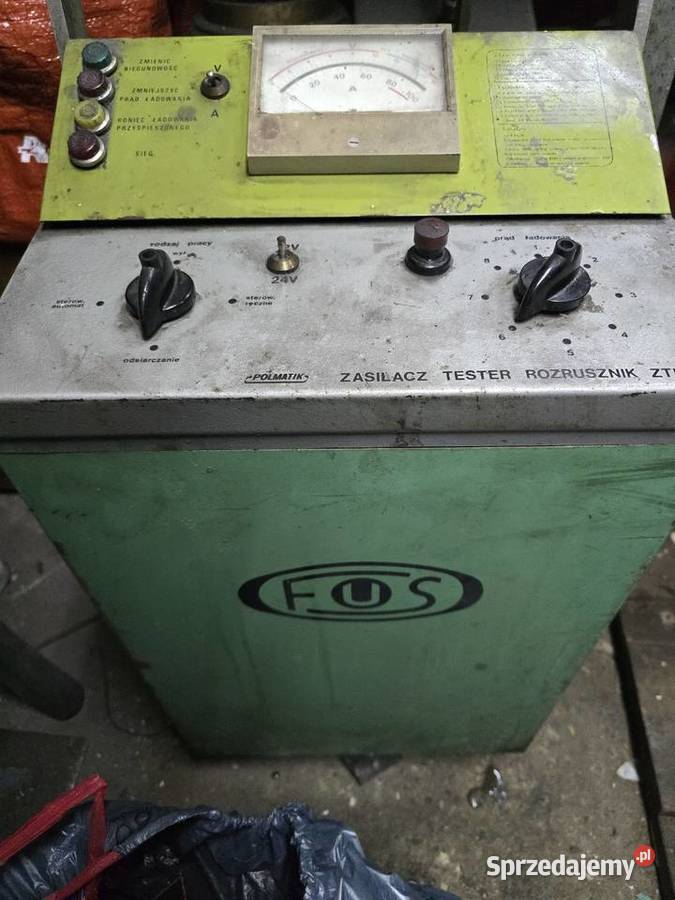 Prostownik z Rozruchem FOS ZTR80A 12V24V pomorskie Gdynia sprzedam