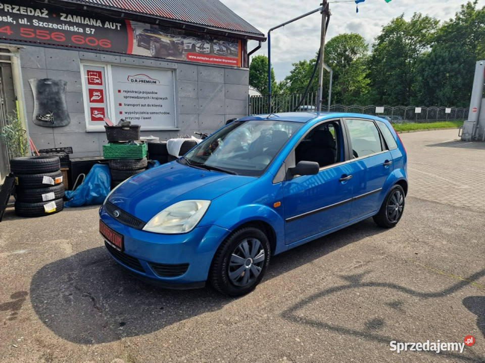 Ford Fiesta 13 Benzyna 60 Klimatyzacja Bluetooth niebieski Słupsk sprzedam