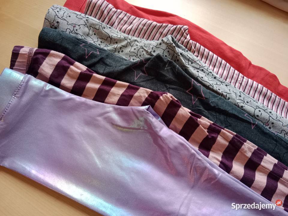 Leginsy zestaw 116 5 lat+ Poznań sprzedam