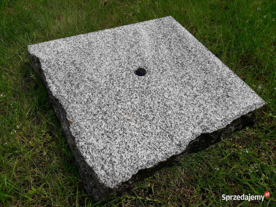 Kamienna podstawa parasola Ogród Łódź