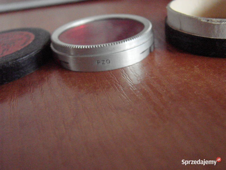 PZO filtr fotograficzny Czerwonyjasny Antyki, Sztuka, Kolekcje Pruszcz Gdański