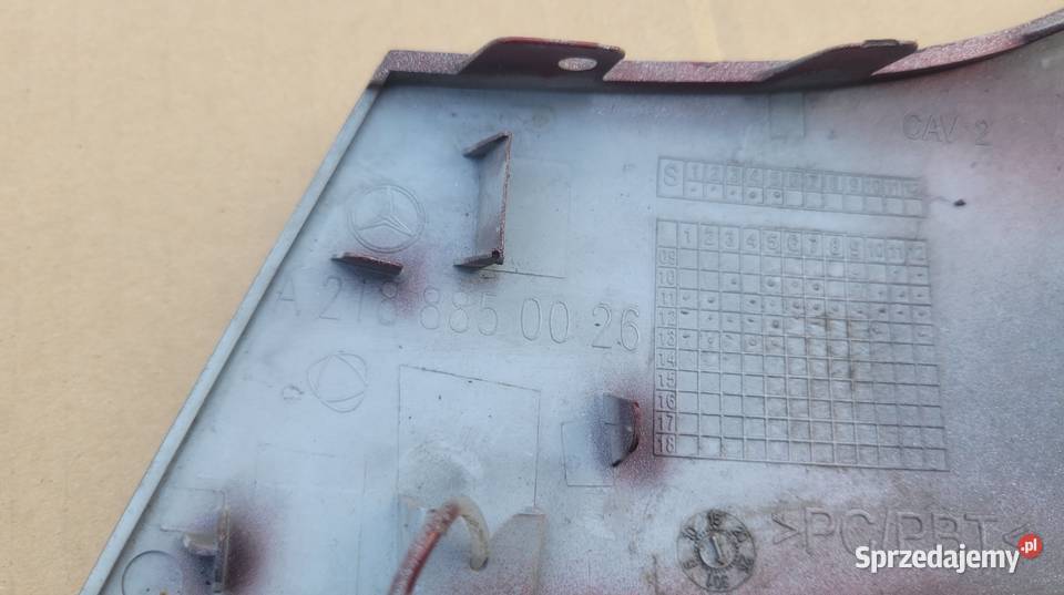 MERCEDES CLS W218 ZAŚLEPKA HAKA ZDERZAKA PRZÓD Ruda Śląska sprzedam