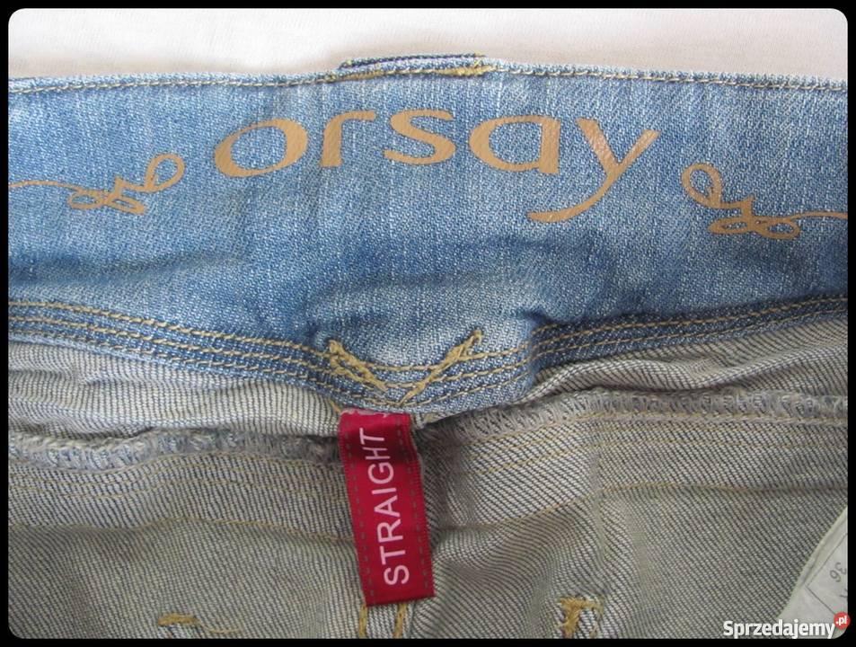 ORSAY spodnie jeansowe Straight rozmiar 38 M Płock