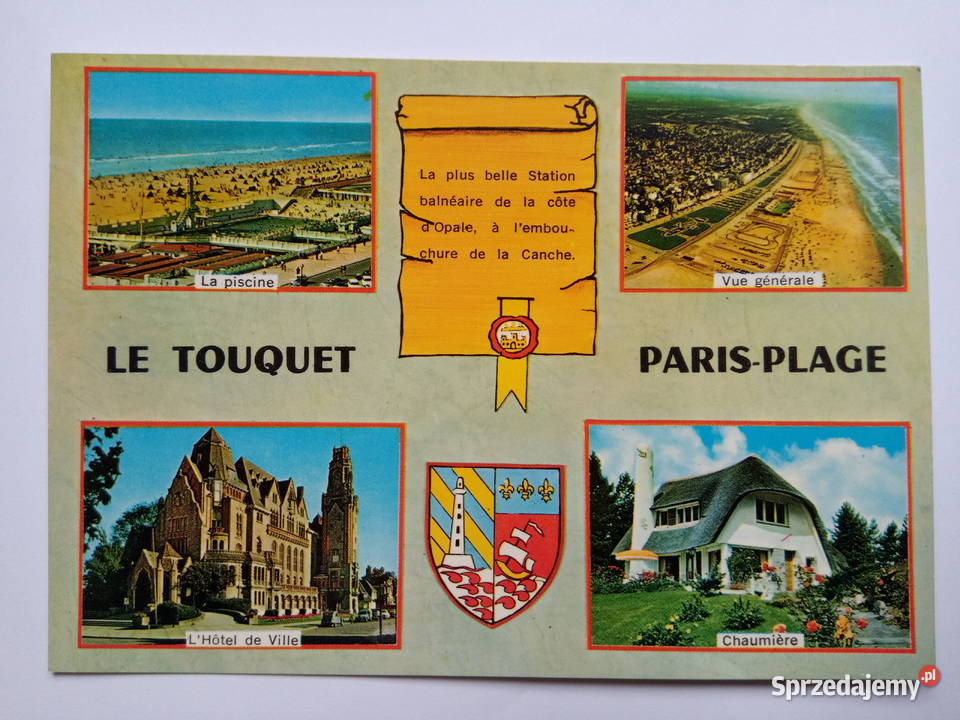 Pocztówka Le Touquet ParisPlage lata 60te NOWA Dąbrowa Górnicza