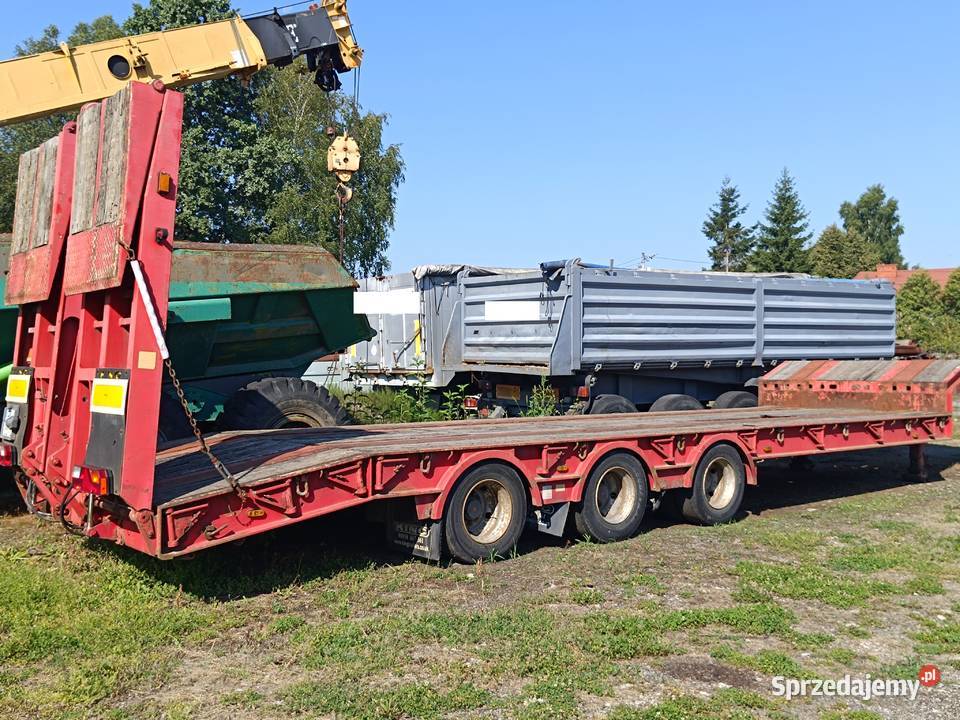 Naczepa ciężarowa KING NISKOPODWOZIOWA Nisko sprzedam