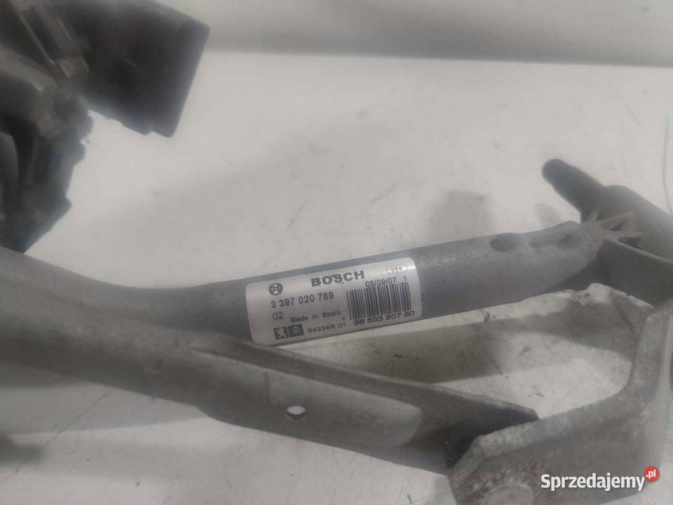 MECHANIZM WYCIERACZEK PRZEDNICH PEUGEOT 207