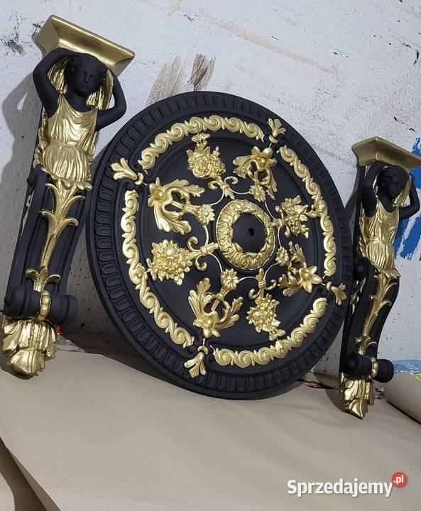 Rozeta Sztukateria gipsowa Figurka grecka Rzeźba beżowy lubuskie Zielona Góra