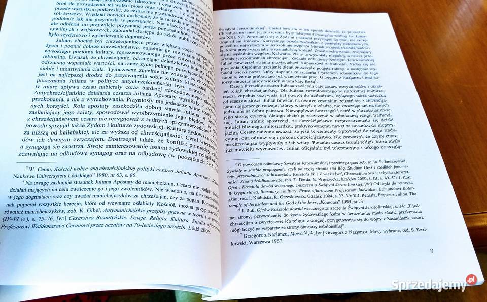 Julian Apostata przeciw Galilejczykom przekł Gdańsk