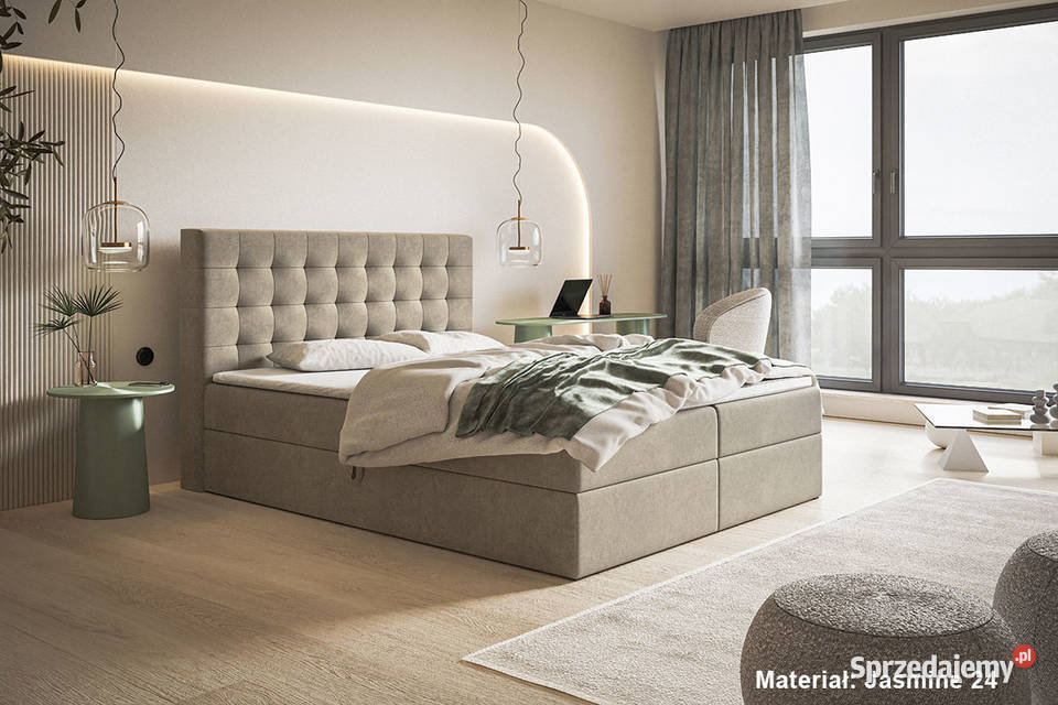 Łóżko kontynentalne VITO 120140160180x200 z Łódź