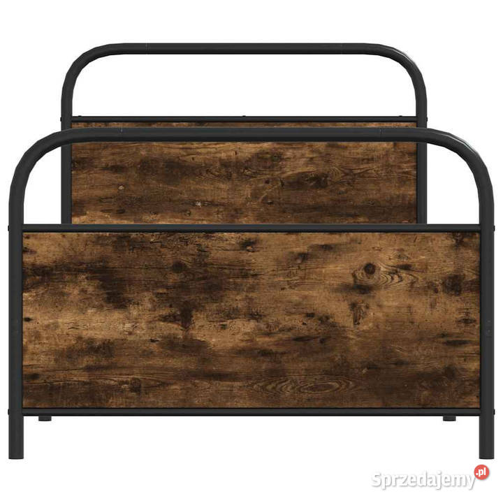 Łóżko bez materaca przydymiony dąb 100x200 105cm Łóżka Warszawa