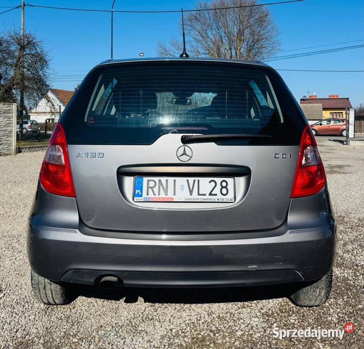 Mercedes Benz A Klasa 180CDI 109 2012r Elegance Nisko