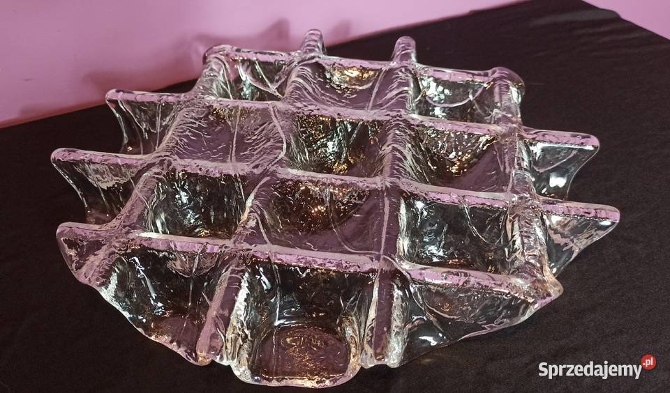 Finlandia szkło artystyczne MUURLA świecznik Jasień