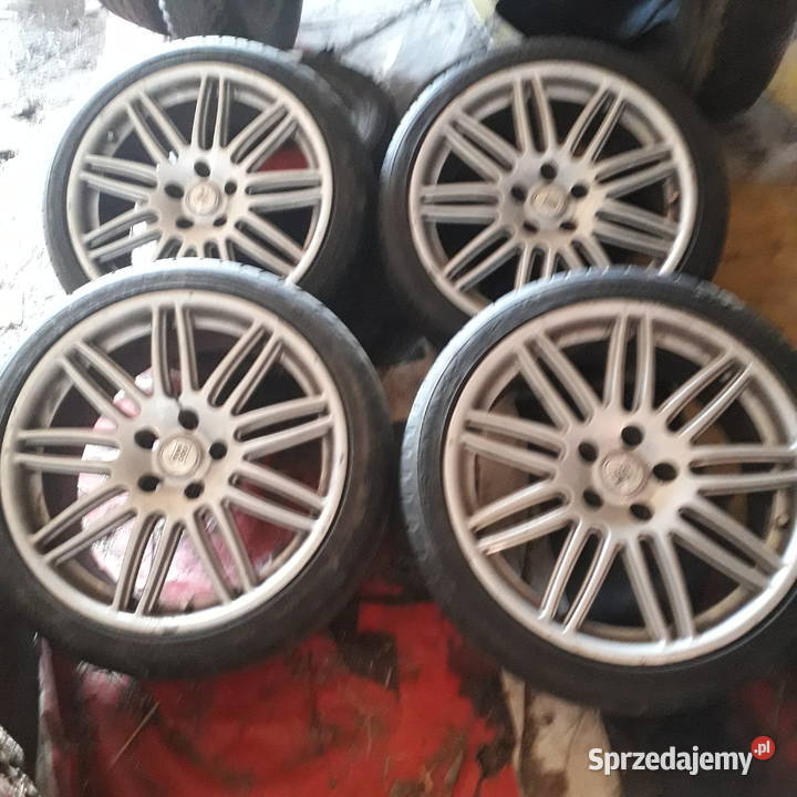 Sprzedam felgi aluminiowe 18 ET 35 z oponami Średnica 18" Żelechów