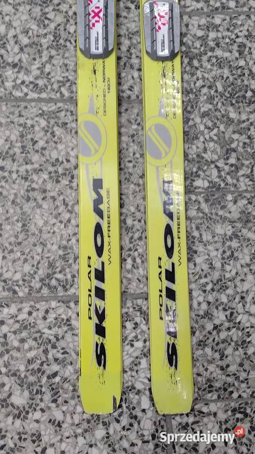 Narty biegowe SKILOM Polar 140 wiązania NNN Narty podkarpackie