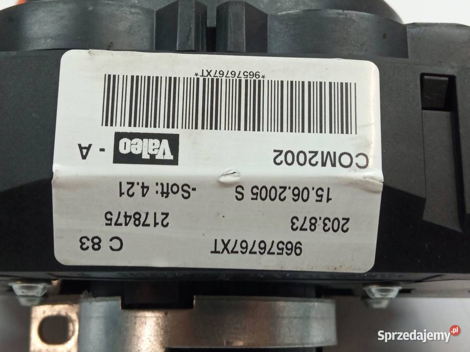 PRZEŁĄCZNIK ZESPOLONY 96576767XT Citroen C3 I