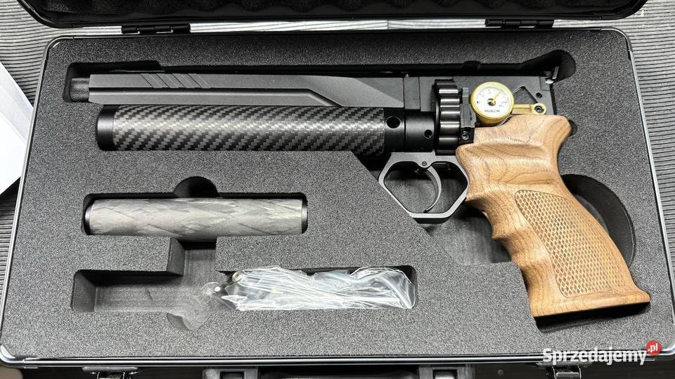 Wiatrówka Pistolet HUBEN GK1 Tłumik pcp