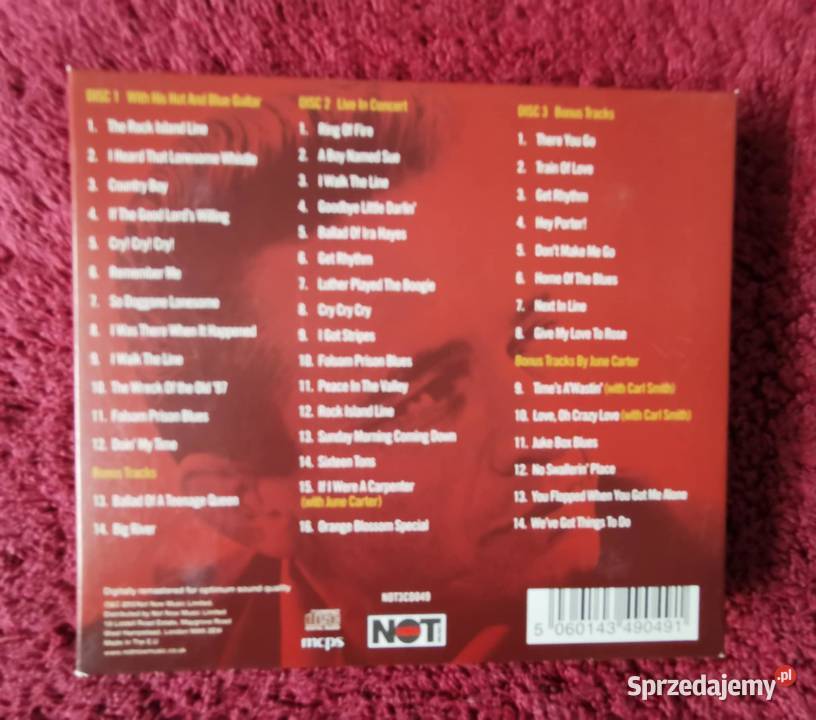 The Very Best Of Johnny Cash 3 Cds NOWE Country CD łódzkie Łask