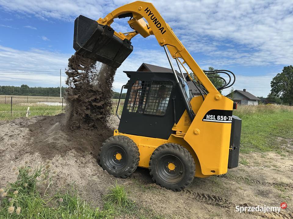 Miniładowarka Bobcat Hyundai HSL6507A Ładna 4x4 Złoczew sprzedam