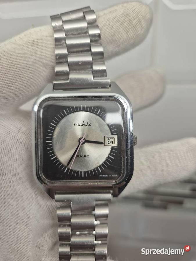 Zegarek vintage Ruhla quartzDDR Chorzów