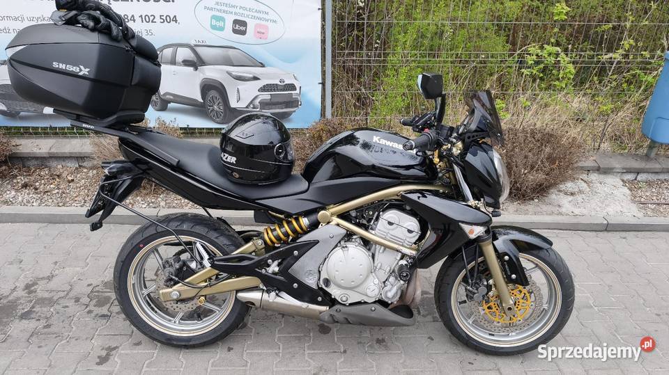 Kawasaki ER6n 2006r ABS grzane manetki kufer czarny Kawasaki Radom