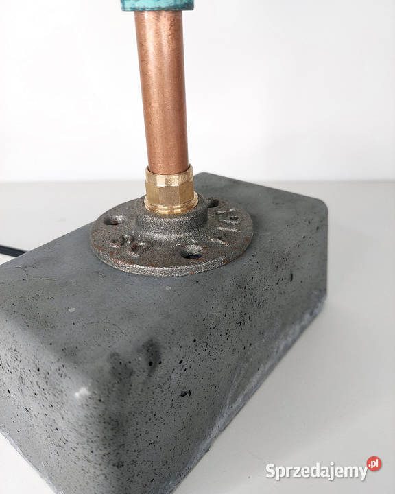 Lampka nocna beton abażur Katowice sprzedam