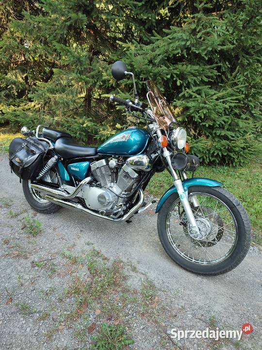 Yamaha ViragoXV 250 29 Oryginał 1996r zielony Łańcut