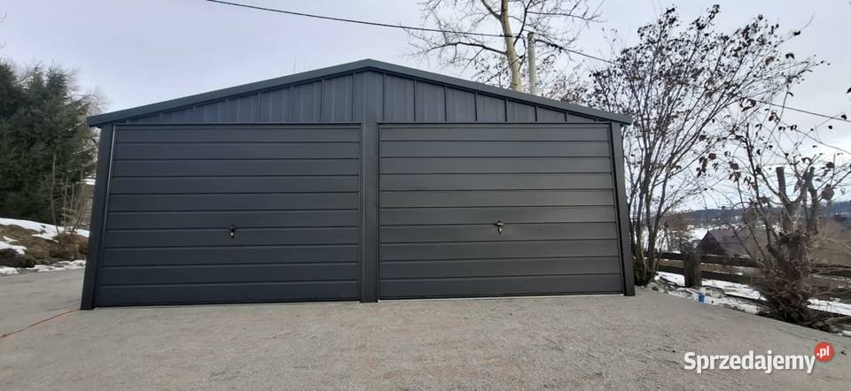 Garaż blaszany wiata schowek Demlin