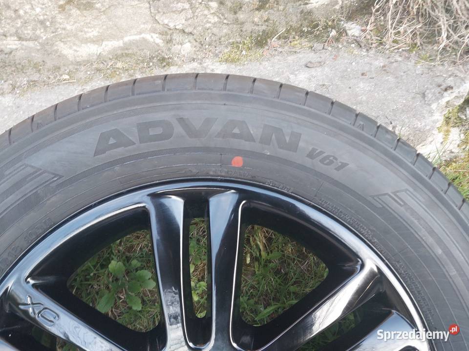 Volvo XC90 komplet felg aluminiowych z oponami Średnica 18" Wąwolnica sprzedam