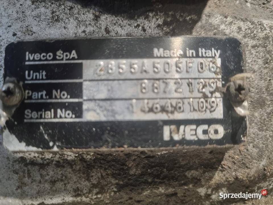 SKRZYNIA BIEGÓW Iveco Eurocargo 39 D DIESEL Chełm