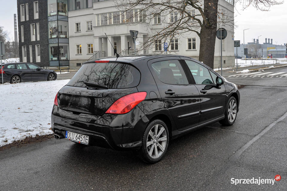 Peugeot 308 Bezwypadkowy Lift 2011 r Skóry 308 Wrocław