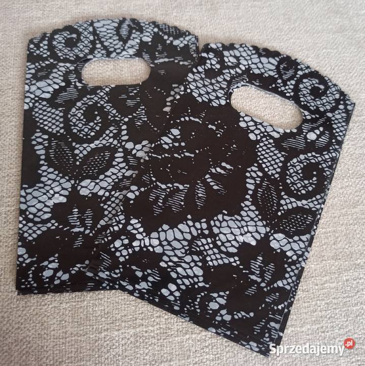 Srebrne długie kolczyki ze złotą perełkąi i Radzyń Podlaski