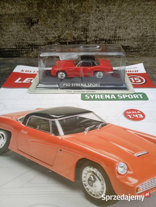 SYRENA SPORT Kultowe auta PRL Deagostini Legedny Warszawa