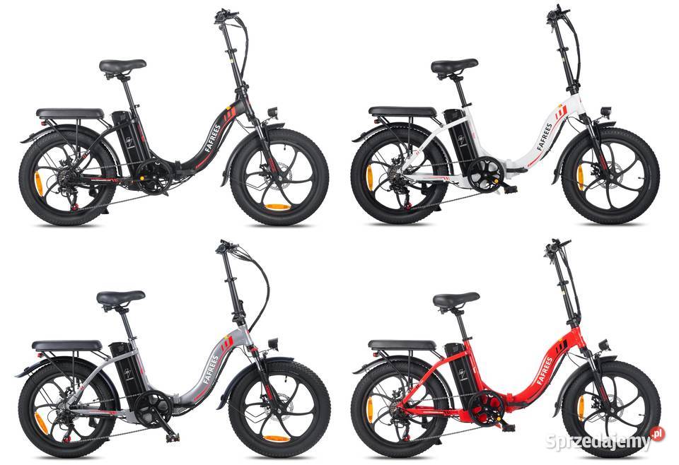 FAFREES F20 składany miejski fat ebike 250W 36V Tarnobrzeg