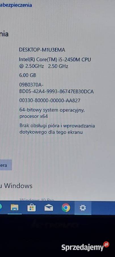 Laptop lenovo Wołczyn